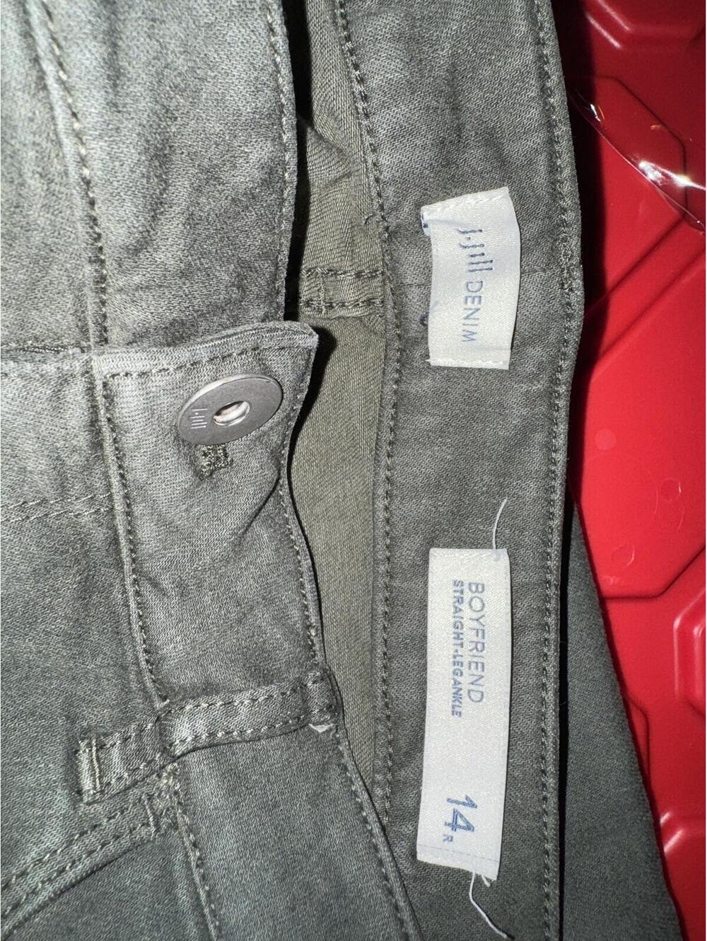 J.Jill Boyfriend Straight Leg Ankle Jeans Size 14 - Picture 4 of 4